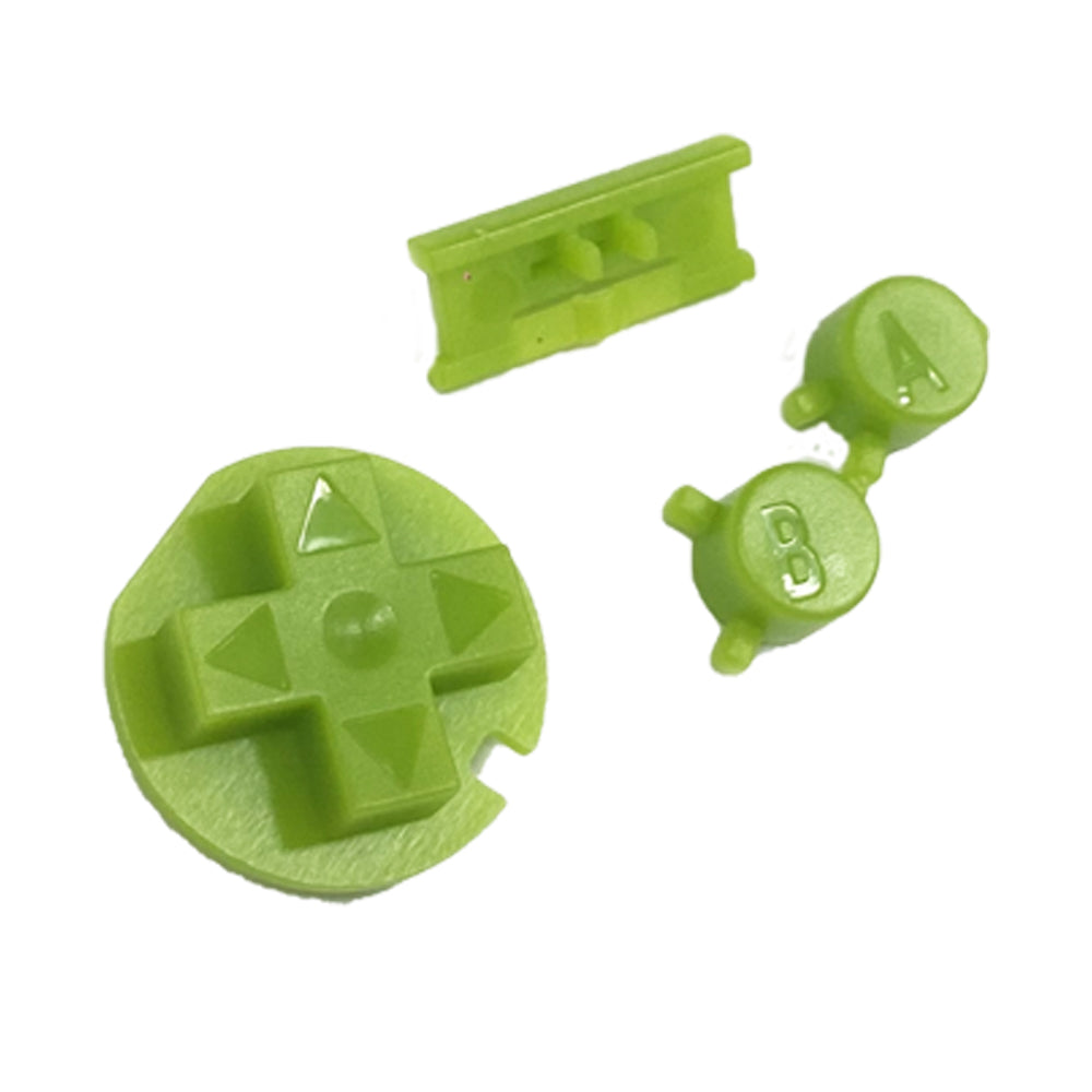 For GBC D Pads Power ON OFF Buttons AB Colorful L R Buttons Keypads For Gameboy Color GBC