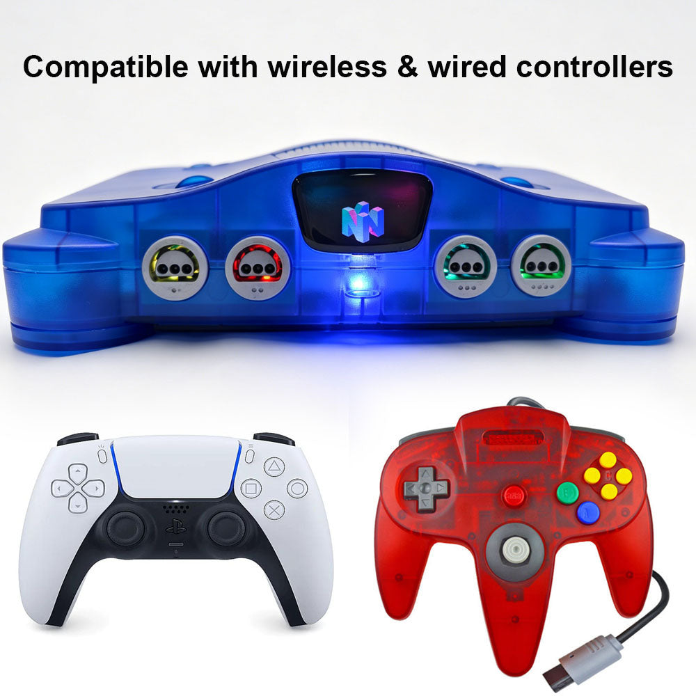 Hispeedido Newest For N64 Wireless Controller iBlueControlMod Internal Adapter RGB LED Color Module For N64 Console