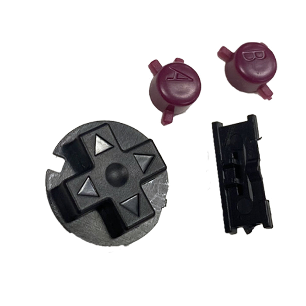 For GBC D Pads Power ON OFF Buttons AB Colorful L R Buttons Keypads For Gameboy Color GBC