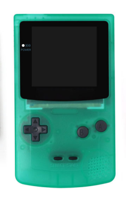 For GBC Game Boy Color Full Housing Shell Fit for OLED Amoled Screen Front and back cover Button