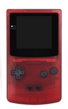 For GBC Game Boy Color Full Housing Shell Fit for OLED Amoled Screen Front and back cover Button