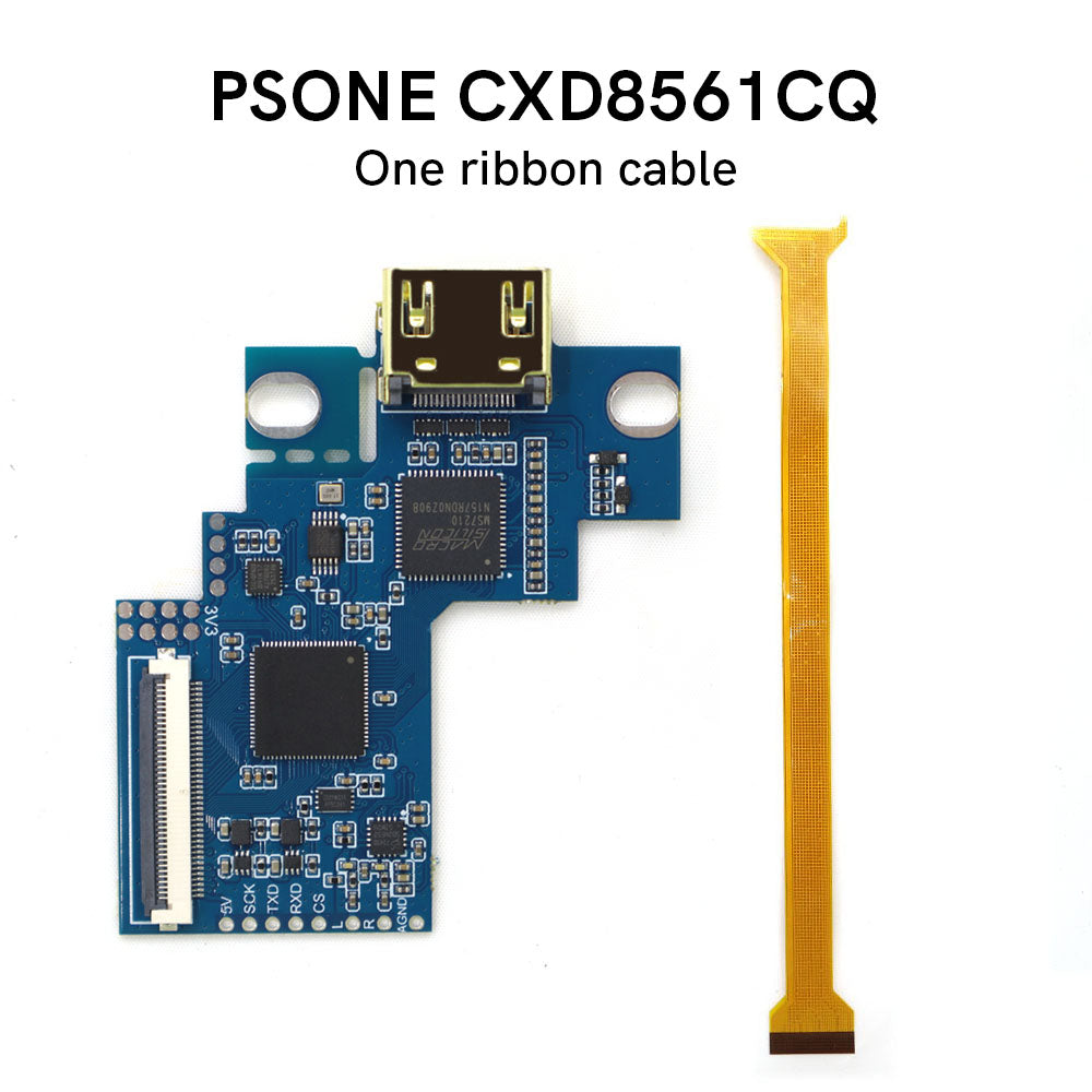 Hispeedido For PSONE Digital HDMI MOD Kit Digital to Digital HDMI Mod Kit 480P 1080P For Playstaion ONE PS ONE Console
