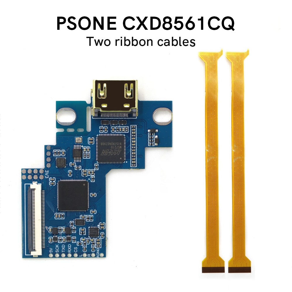 Hispeedido For PSONE Digital HDMI MOD Kit Digital to Digital HDMI Mod Kit 480P 1080P For Playstaion ONE PS ONE Console
