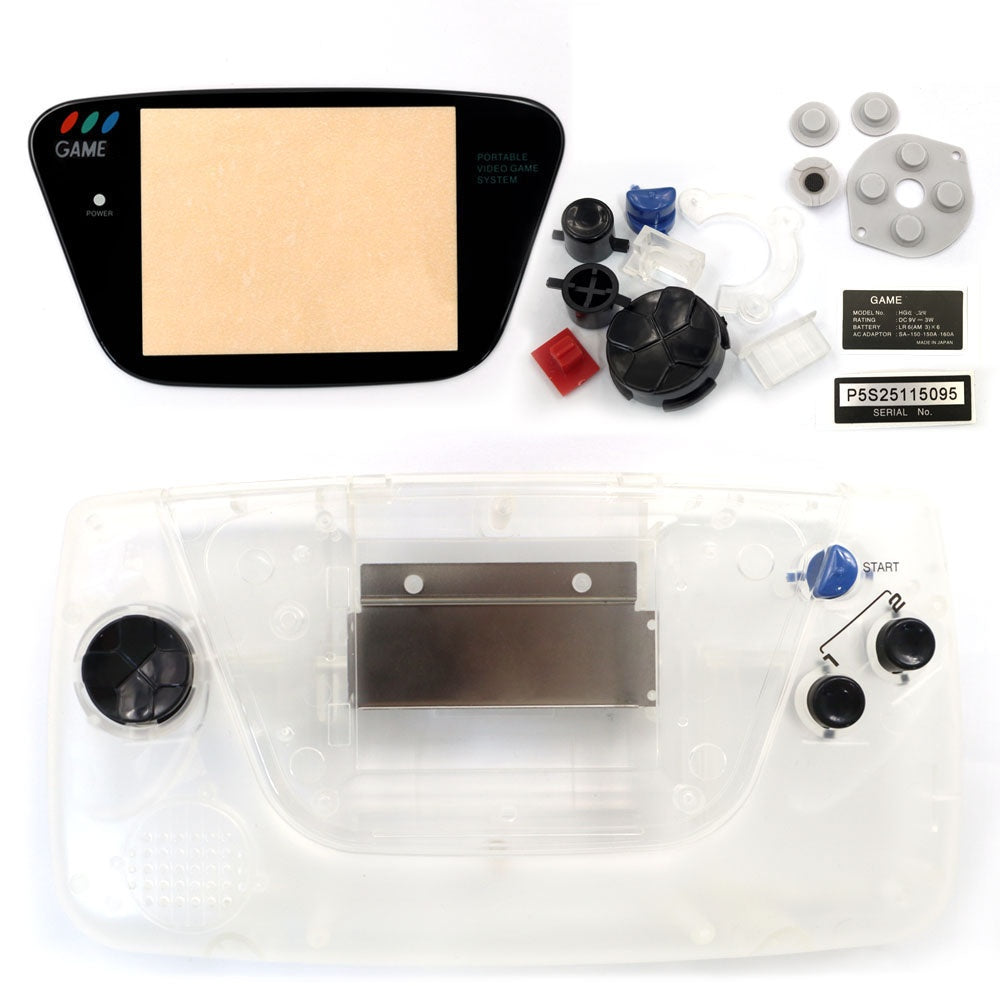 For Sega Game Gear Replacement Game Gear ABS Housing Shell Kit For Sega Game Gear Sega GG