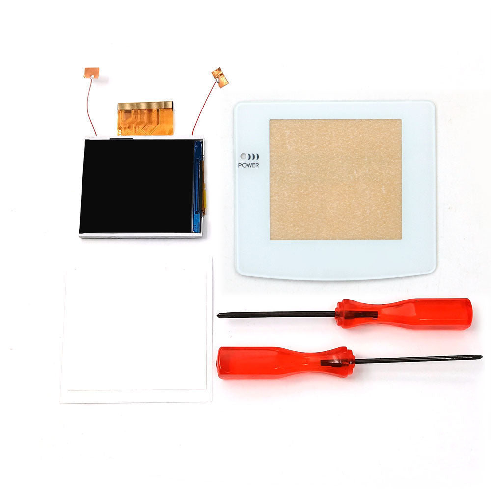 Real Drop In 2.45" GBC IPS Backlight Screen PCB Mod Kits Replacement Easy Installation OSD Pixel Effect For Gameboy Color