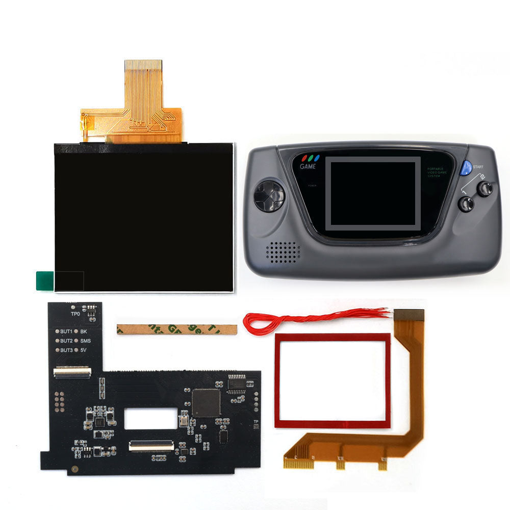 game gear lcd For Sega GG LCD Highlight Screen Kit 3.5" 640*480 Retro Pixel HD IPS B – Hispeedido Store