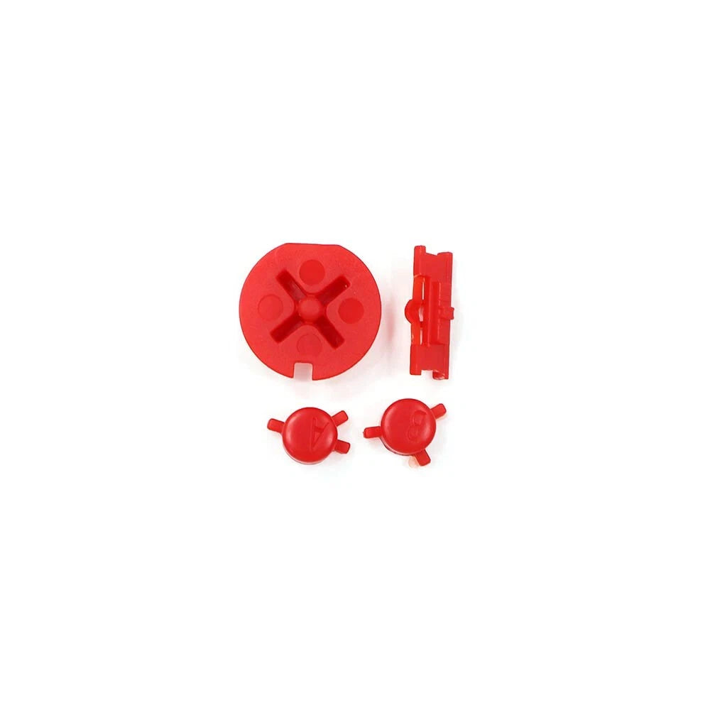 For GBC D Pads Power ON OFF Buttons AB Colorful L R Buttons Keypads For Gameboy Color GBC