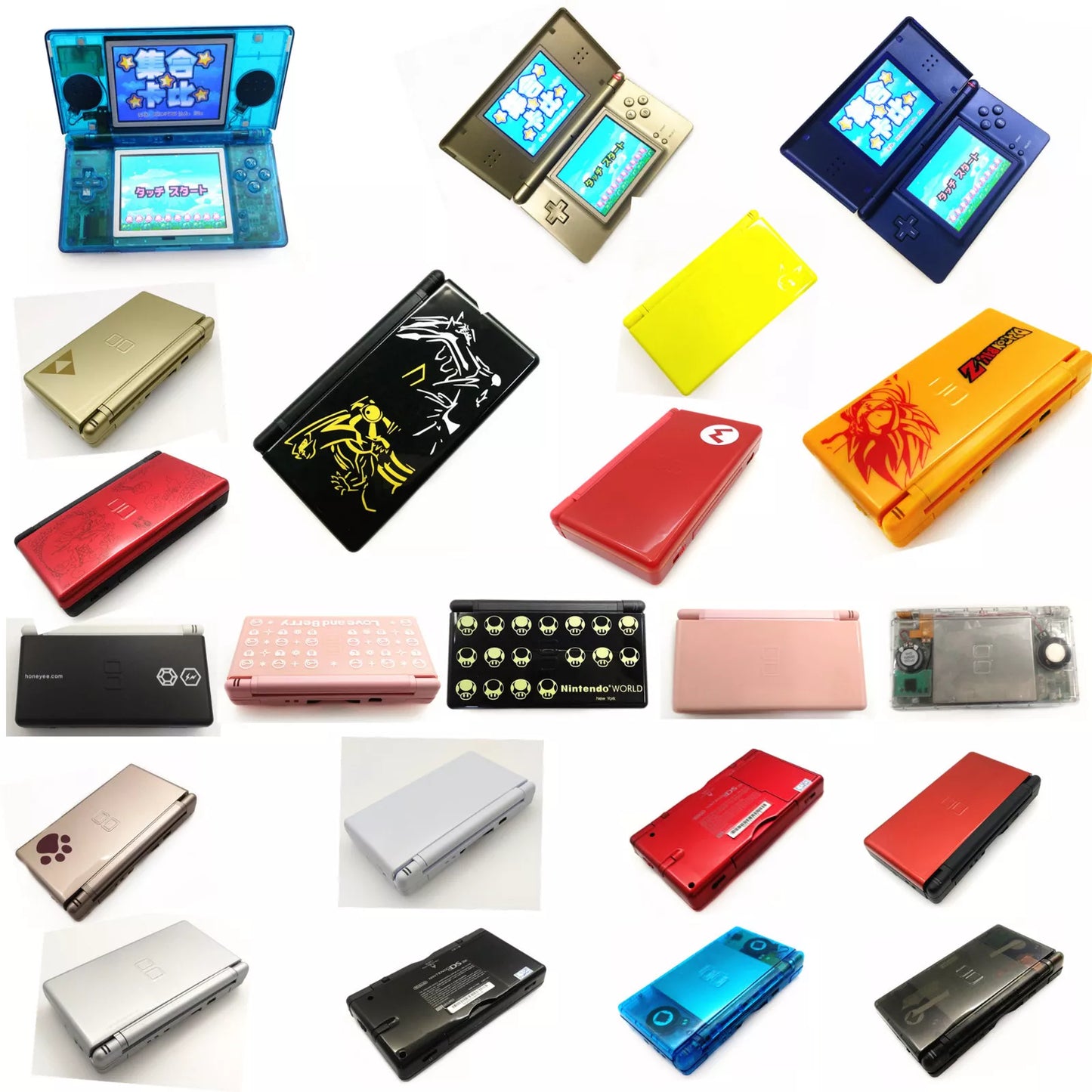 Multiple Color Refurbished Retrofit Nintendo DS Lite Game Console NDSL Video Game System