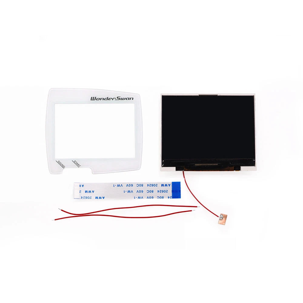 WS Black White Hightlight LCD Screen Backlight Display Kit For Bandai Wonder Swan WS Console