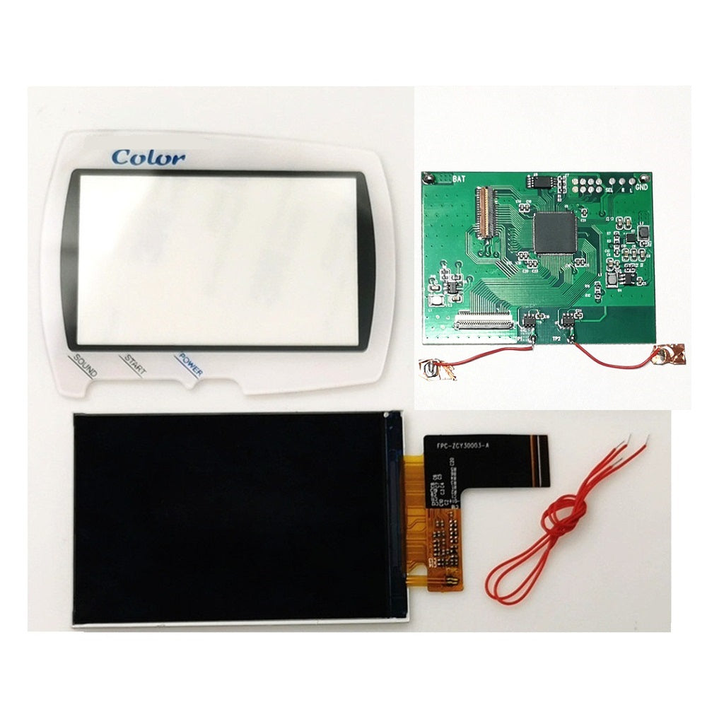 HISPEEDIDO Newest WSC Hightlight IPS LCD Screen DIY Kit Backlight Brightness For Bandai Wonder Swan Color Game Console No Need Cut